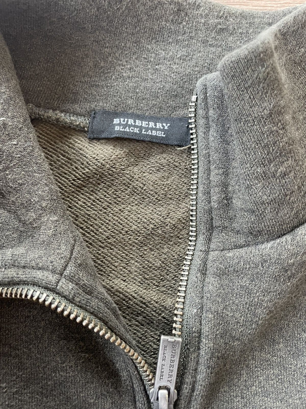 Burberry Burberry black label double zip sweatshirt Size US L / EU 52-54 / 3 - 3 Thumbnail