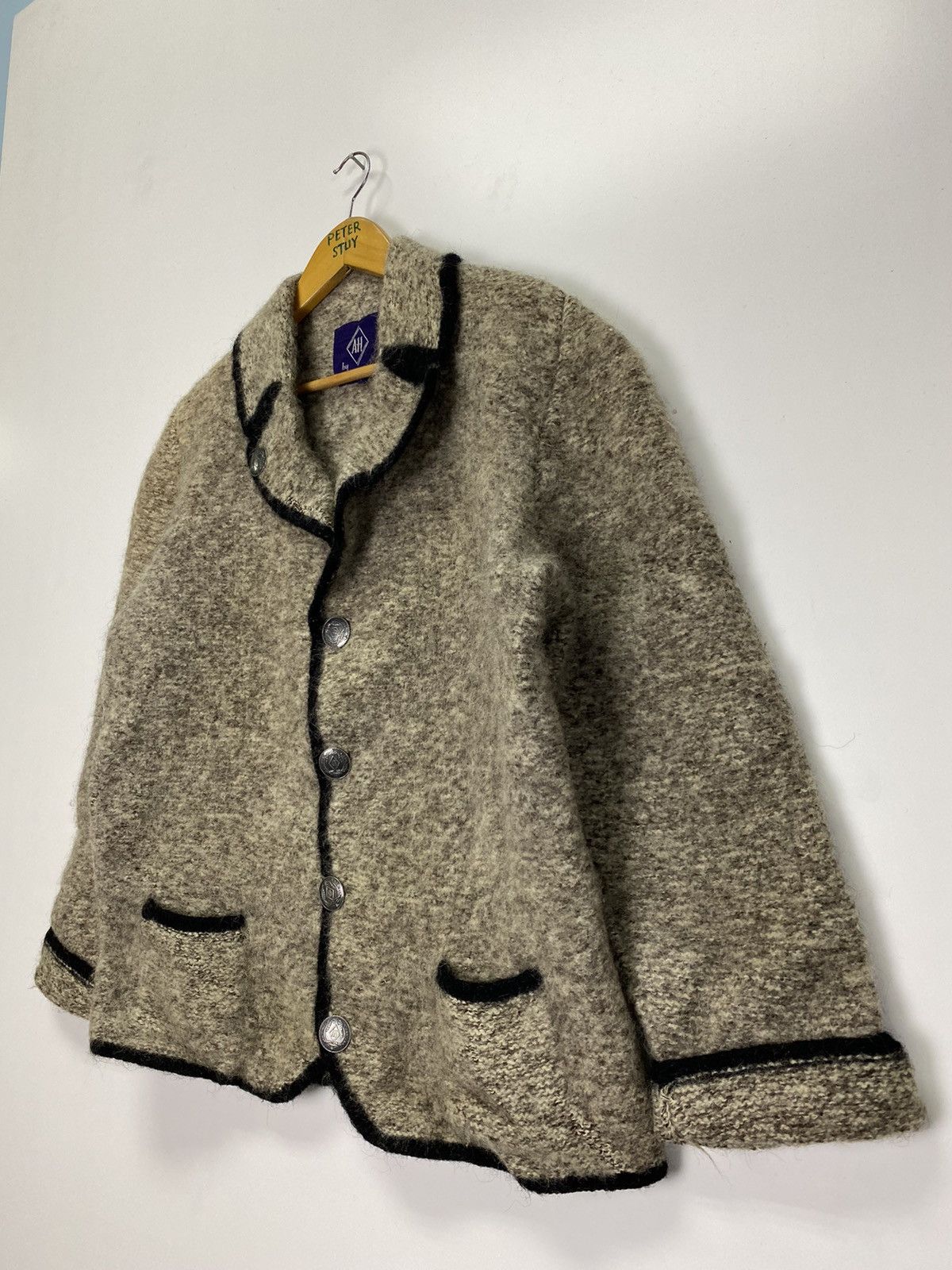 ABAHOUSE × Designer Abah House By Avon House Mohair Jacket Size US M / EU 48-50 / 2 - 3 Thumbnail