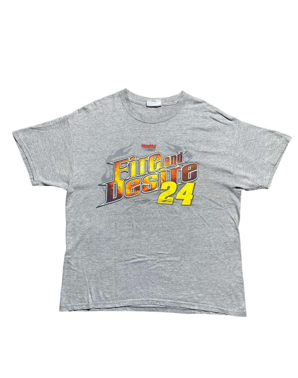 NASCAR VINTAGE NASCAR JEFF GORDON HENDRICK FIRE AND DESIRE 24 TEE Size US XL / EU 56 / 4 - 1 Thumbnail
