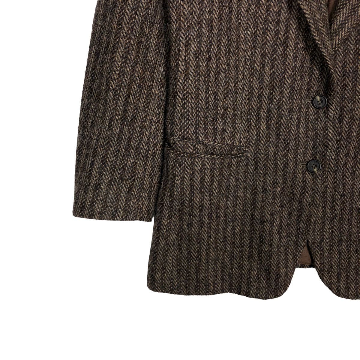 Vintage 💥Rare Double Breast Pin Striped Jacket Louis Feraud Paris Size US M / EU 48-50 / 2 - 4 Thumbnail