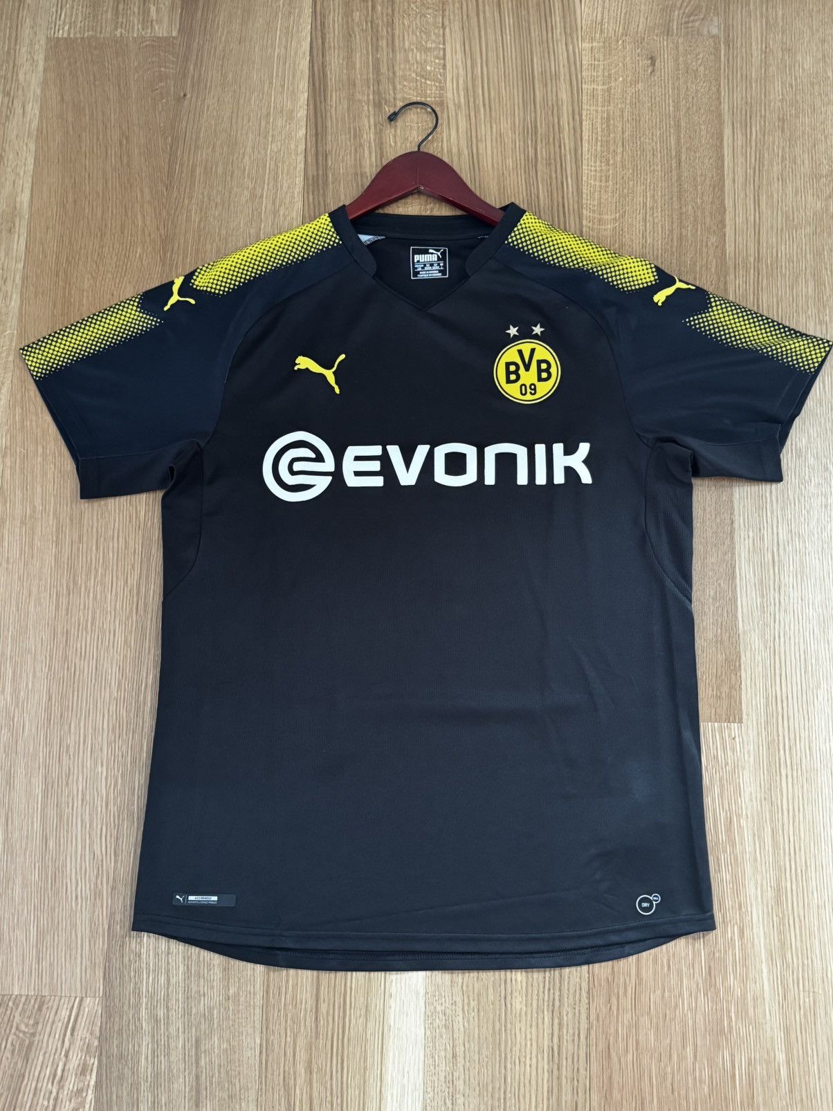 Puma Borussia Dortmund Away Kit 2017/2018 Size US L / EU 52-54 / 3 - 1 Thumbnail