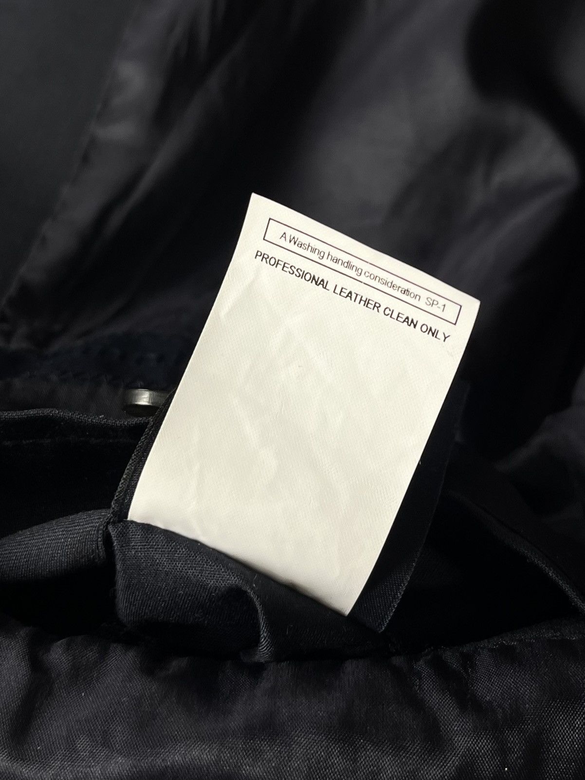 Juun.J Juun.J Leather Accented Navy Bomber Jacket Avant Garde Size US S / EU 44-46 / 1 - 23 Thumbnail