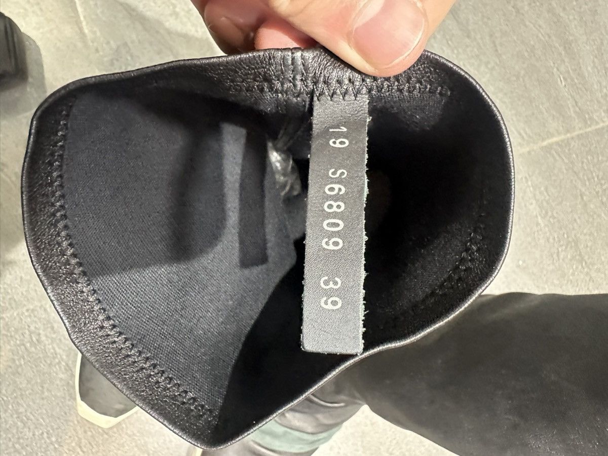 Rick Owens Rick Owens Leather Stretch Oblique Runner Size US 6 / EU 39 - 7 Thumbnail