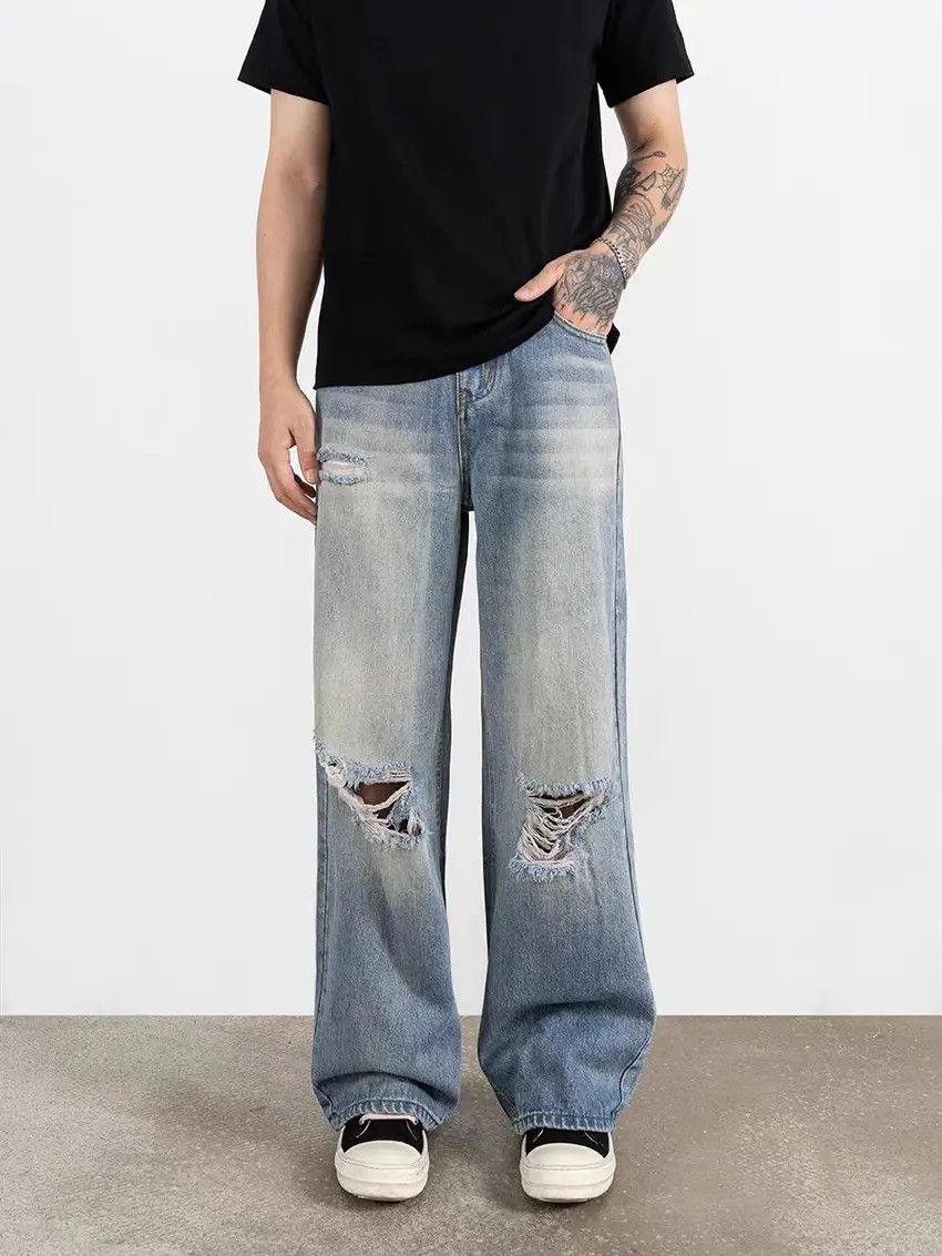 Designer × Japanese Brand Vintage Hip Hop Street Loose Casual Pants Size US 32 / EU 48 - 3 Thumbnail