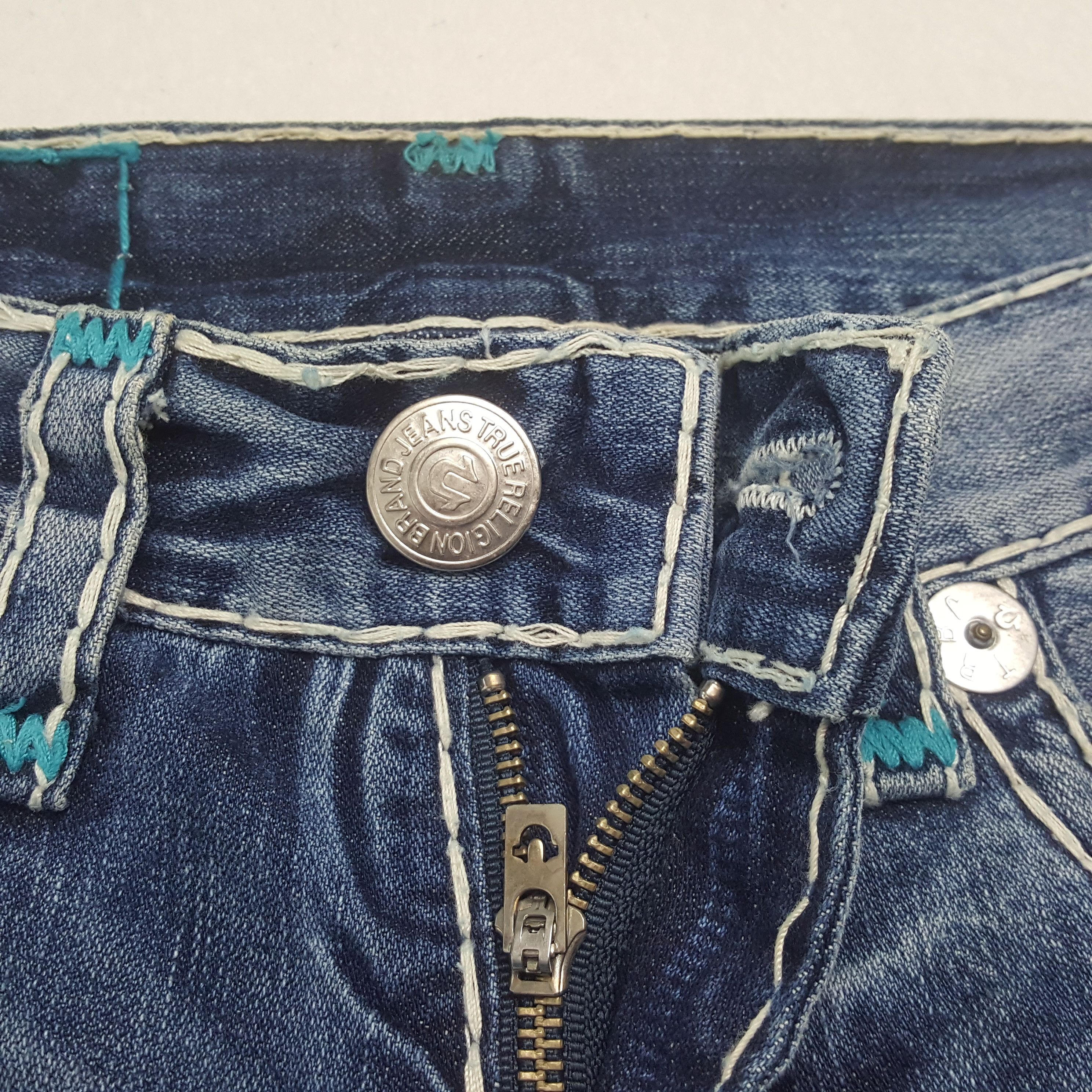 True Religion True Religion Streetwear Fashion Style Jeans C297N10 Size US 31 - 12 Thumbnail
