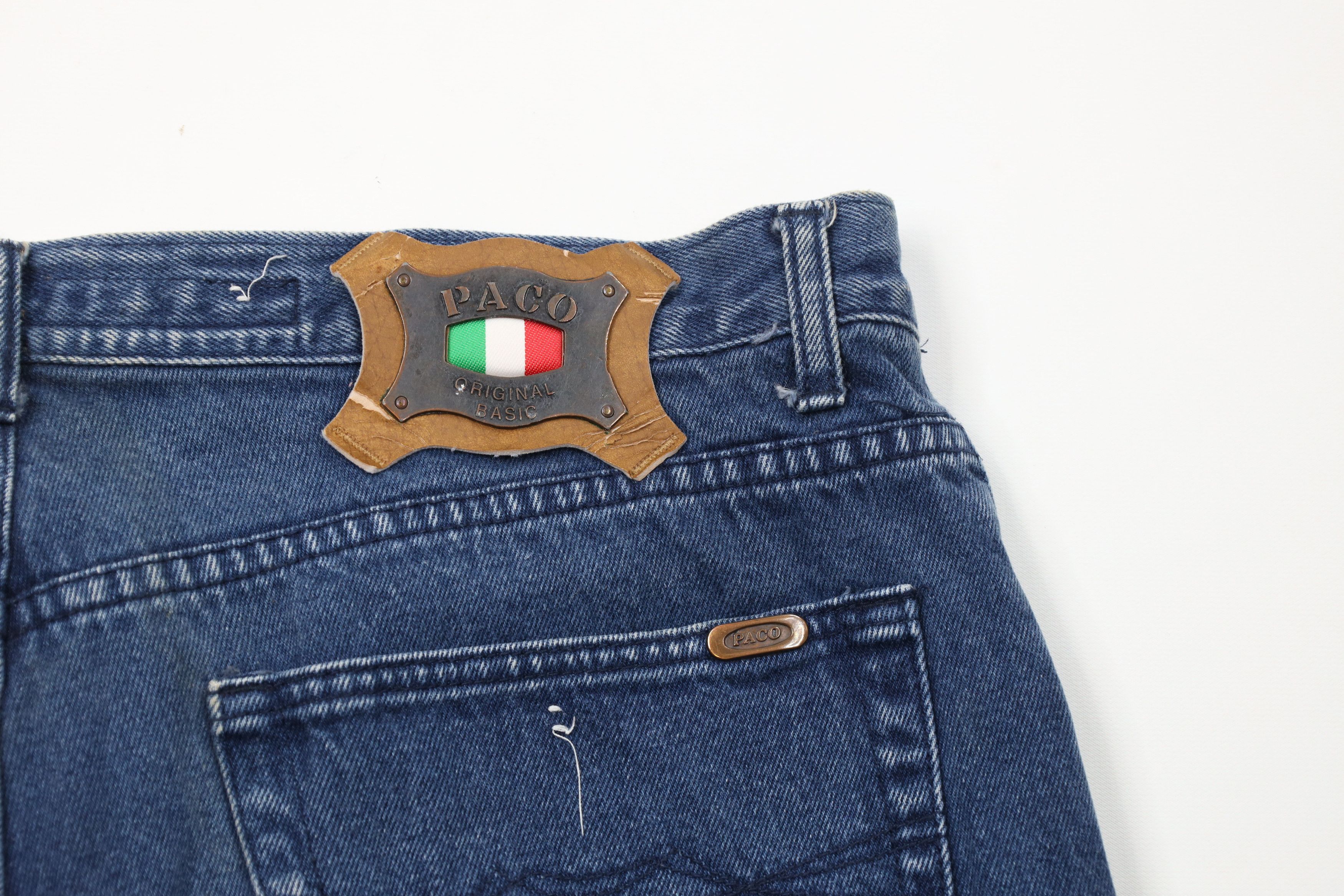 Vintage Vintage 90s Streetwear Fit Hip Hop Denim Jean Shorts Blue Size US 38 / EU 54 - 12 Thumbnail