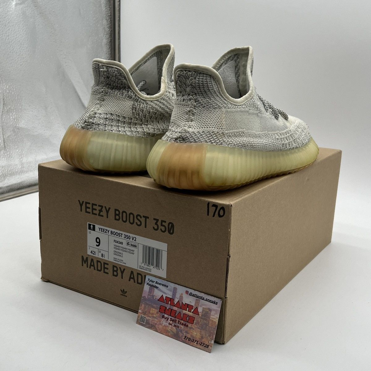 Adidas Yeezy boost 350 Yeshaya reflective Size US 9 / EU 42 - 5 Thumbnail