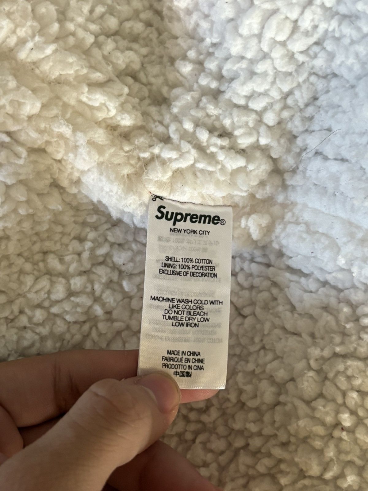Supreme Supreme Shearling Lined Flannel Shirt Jacket FW22 Plaid Size US M / EU 48-50 / 2 - 7 Thumbnail