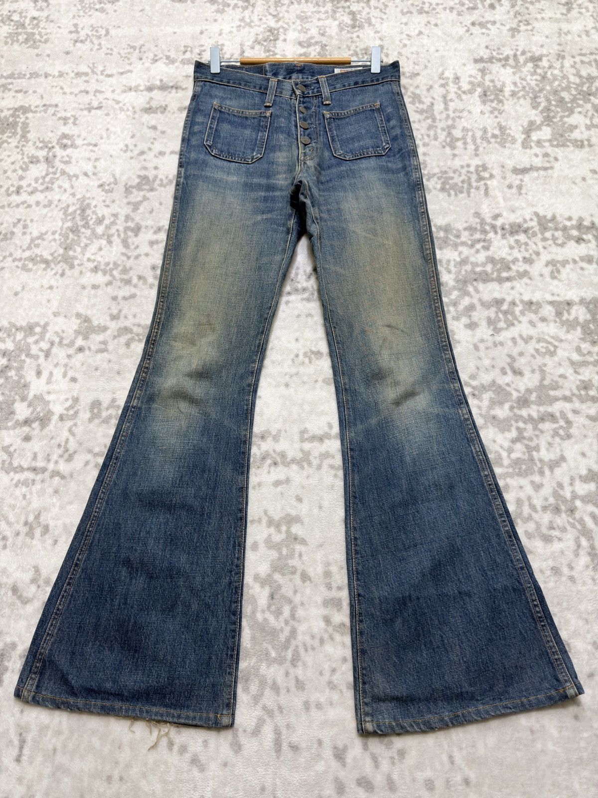 Big John Vintage Big John Flare Bell Bottom 70s Bush Pants Wide Leg Size US 28 / EU 44 - 1 Thumbnail
