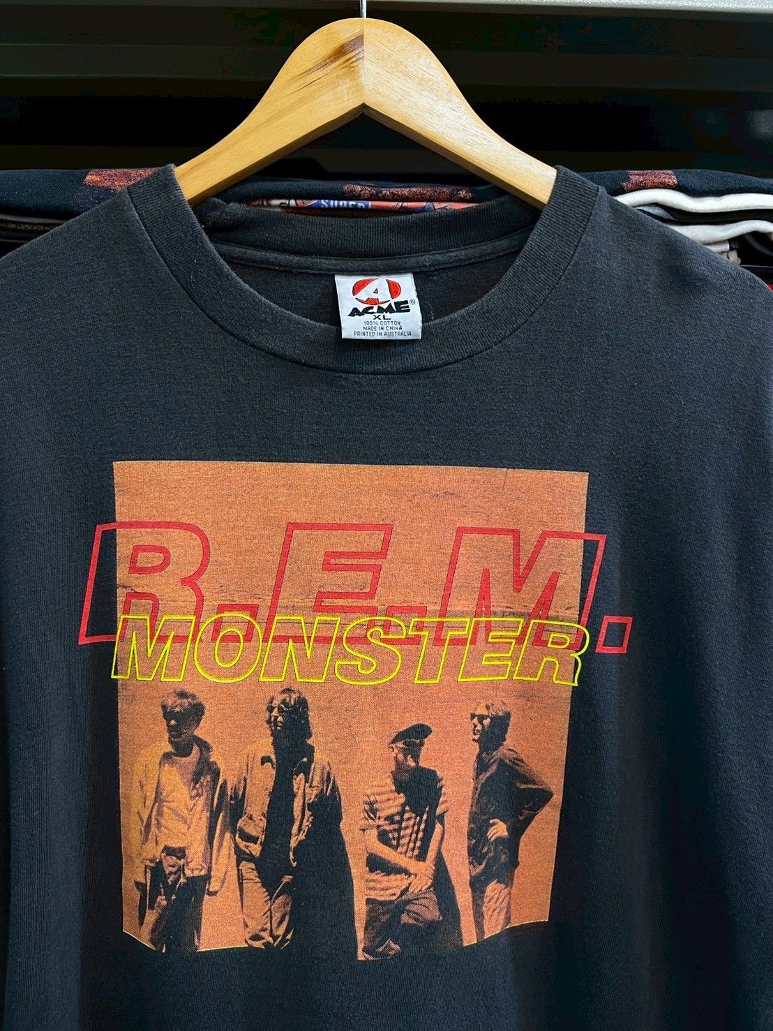 Band Tees REM Monster 90’s Size US XL / EU 56 / 4 - 2 Thumbnail