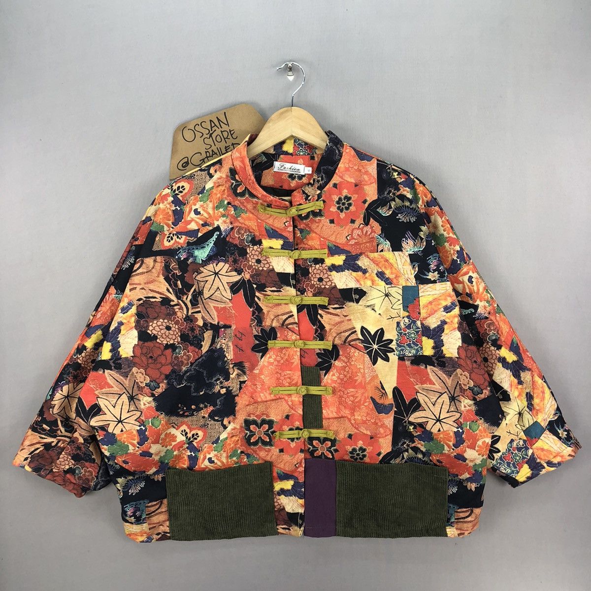 Japanese Brand Japanese Brand Floral Motive Baggy Kimono Size US XXL / EU 58 / 5 - 1 Thumbnail