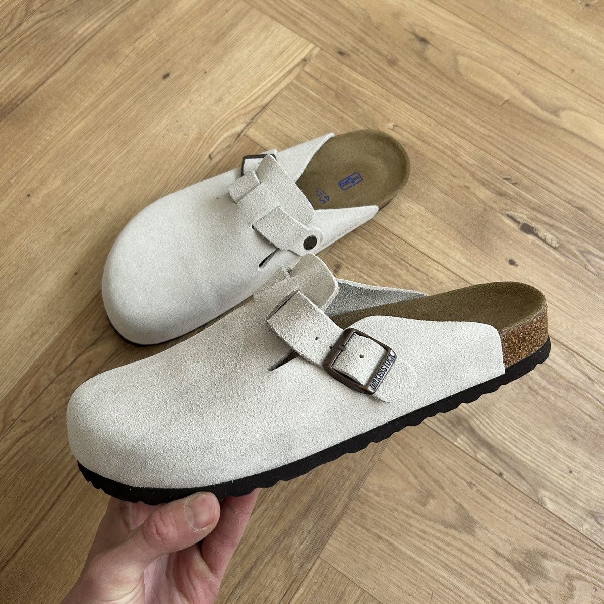 Birkenstock Birkenstock Boston Suede Sandals Size US 12 / EU 45 - 1 Thumbnail