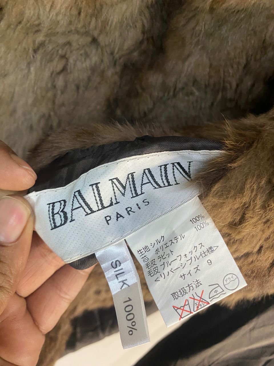Balmain Balmain paris reversible fur/silk button up hoodie jacket Size M / US 6-8 / IT 42-44 - 8 Thumbnail