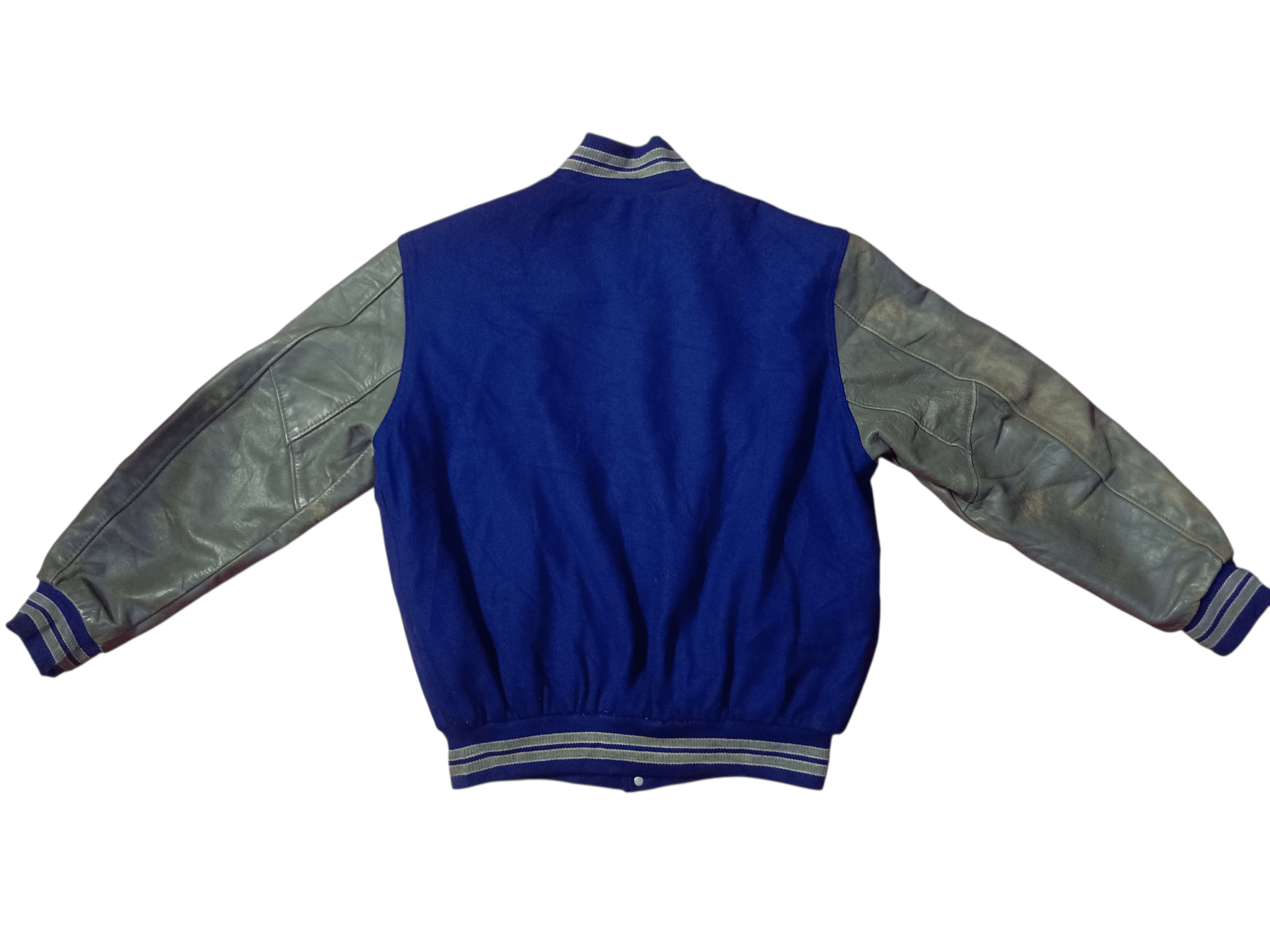 Rennoc 🌟Vintage Rennoc Varsity Jacket Leather 🌟 Size US L / EU 52-54 / 3 - 14 Thumbnail