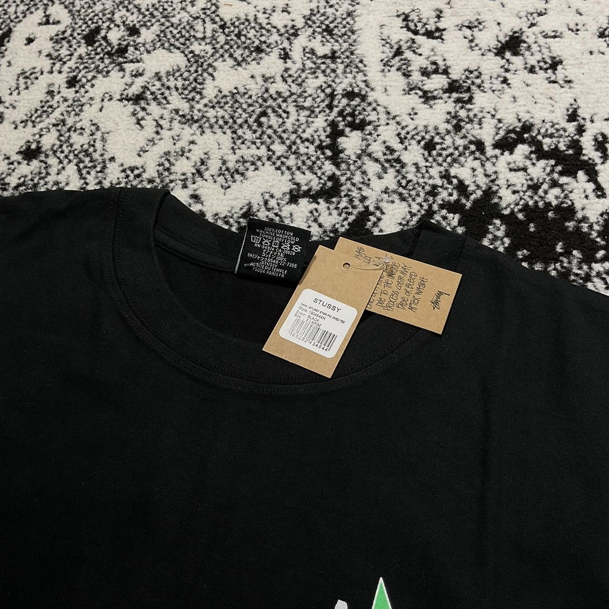 Stussy Stussy tee black Size US XL / EU 56 / 4 - 5 Thumbnail