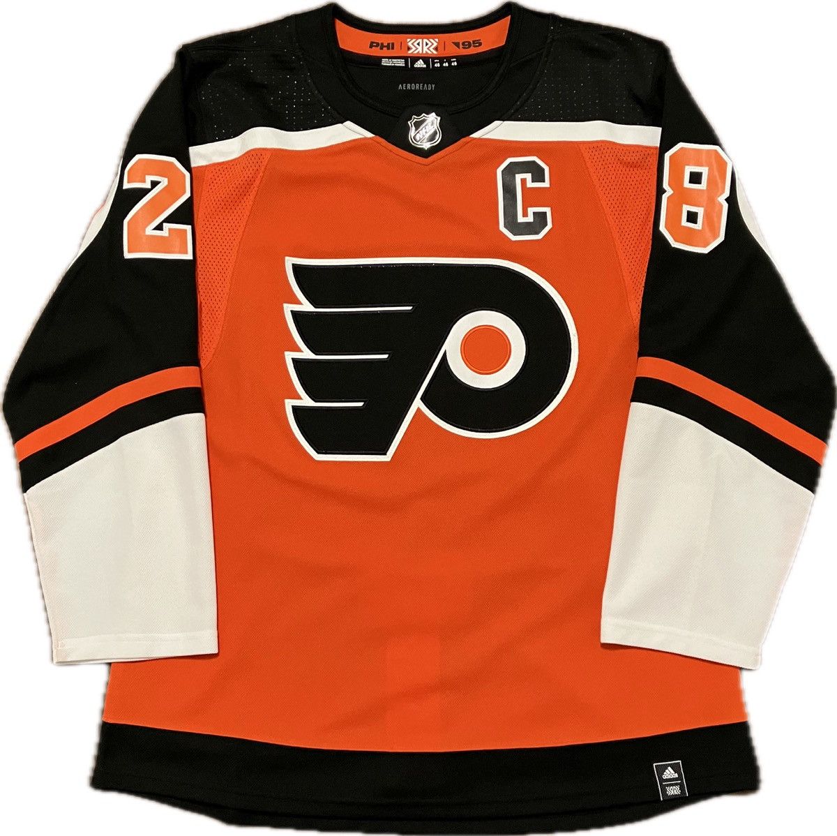 Philadelphia Flyers newest Away Jersey sz50 BNWT