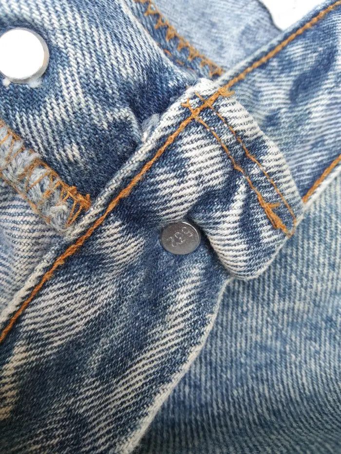 Levi's × Vintage 1989 Vintage Levis 501 Made In USA Distressed Jeans 36x30 Size US 36 / EU 52 - 9 Thumbnail