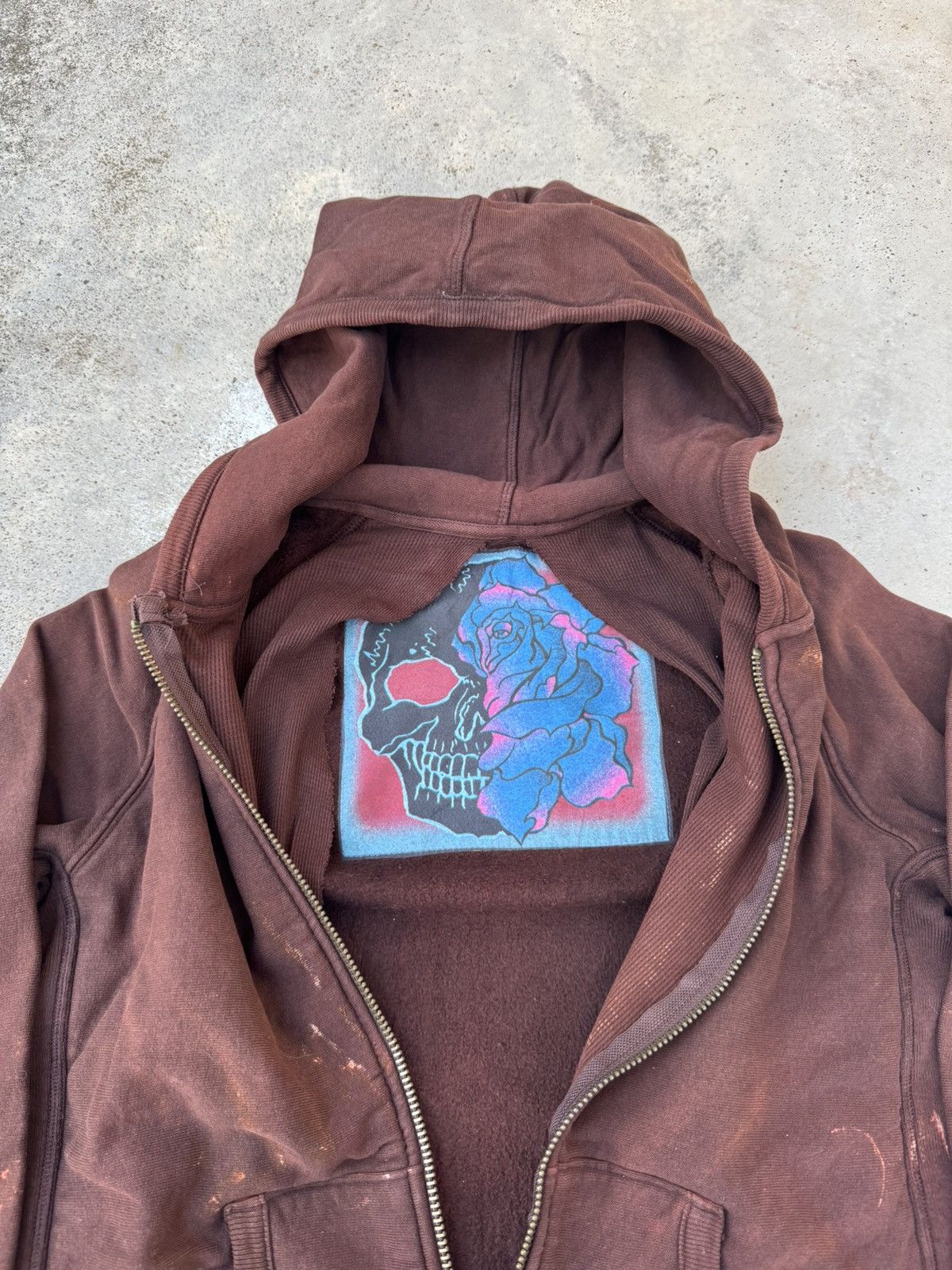 Vintage Archival Grail Virgin Mary 'Pray For Us' Jesus Cross Hoodie Size US M / EU 48-50 / 2 - 4 Thumbnail