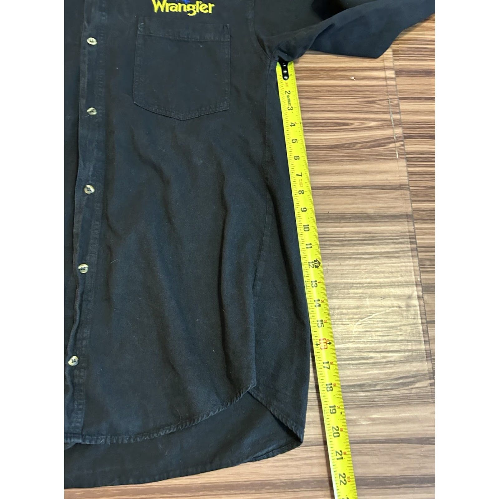 Wrangler VINTAGE Wrangler Western Cowboy Cut Black Long Sleeve Button-Down size XL Mens Shirt Size US XXL / EU 58 / 5 - 4 Thumbnail
