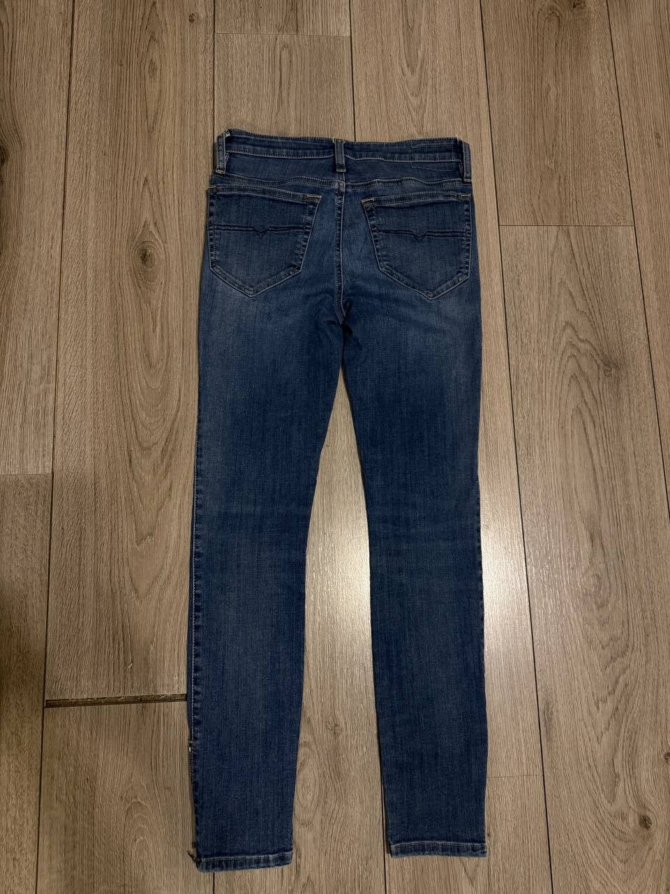 Diesel Diesel Skinzee-Zip Jeans Wmn W26 L30 Blue Super Slim Skinny Size 26" / US 2 / IT 38 - 6 Thumbnail
