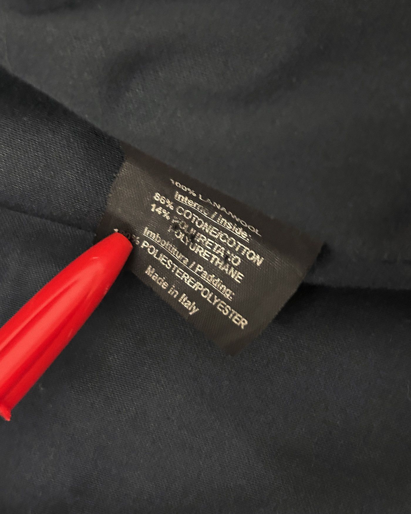 Gucci AW2000 Tom Ford Wool Biker Jacket Size US M / EU 48-50 / 2 - 10 Thumbnail