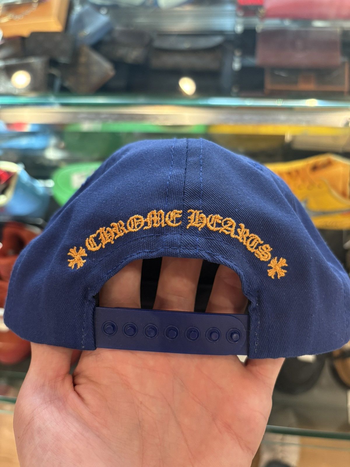 Chrome Hearts Chrome Hearts Blue Hat Size ONE SIZE - 2 Thumbnail