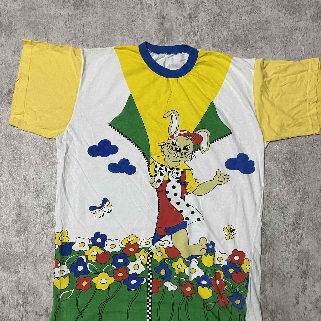 Other 80s vintage Easter bunny zipper tee #Easter Size US L / EU 52-54 / 3 - 1 Thumbnail