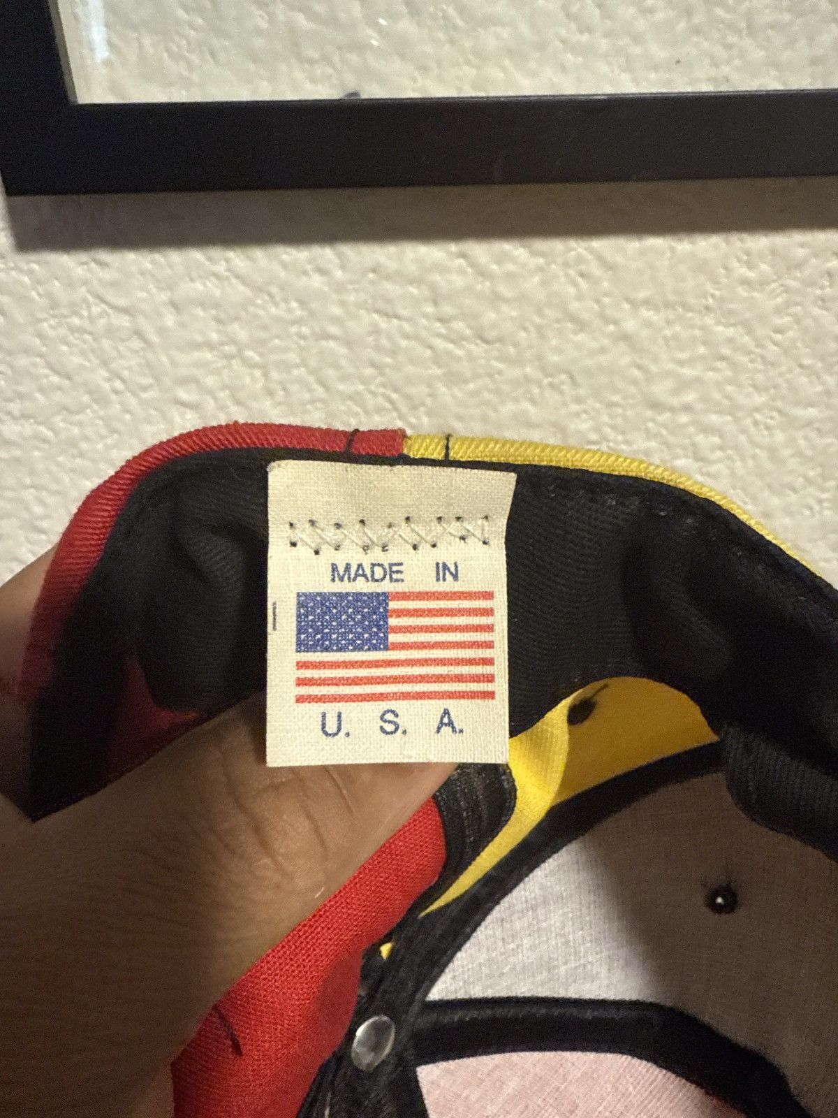 Yamaha Vintage Yamaha motocross promo hat Size ONE SIZE - 2 Thumbnail