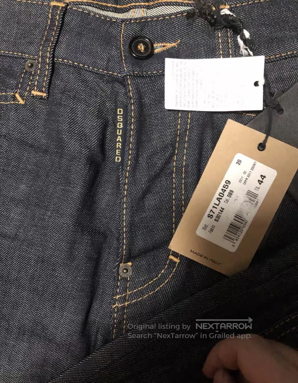 Dsquared2 Blue Denim Jeans Size 28. Size US 28 / EU 44 - 5 Thumbnail
