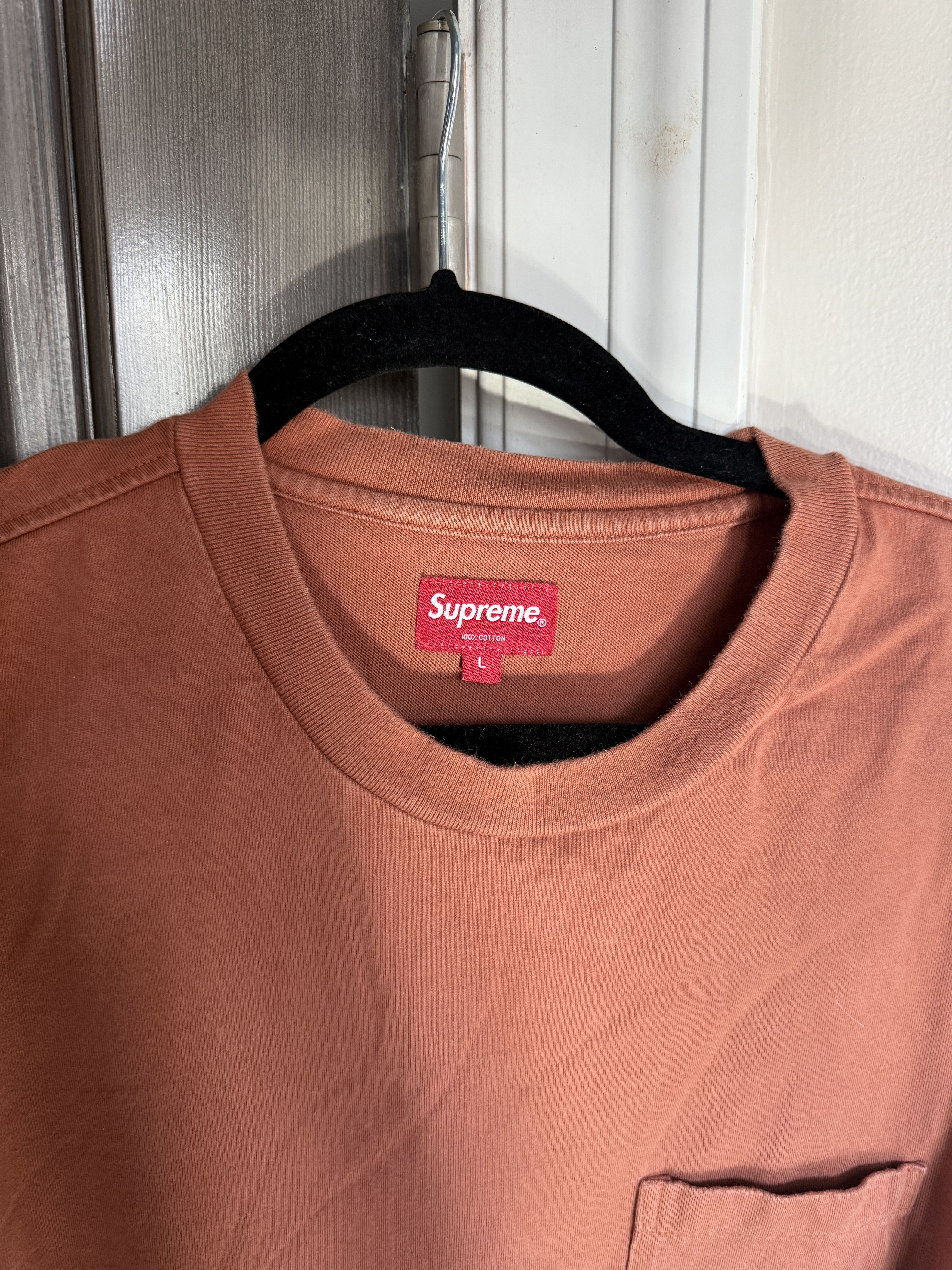 Supreme Supreme Vampire Boy L/S Pocket Tee Size US L / EU 52-54 / 3 - 2 Thumbnail