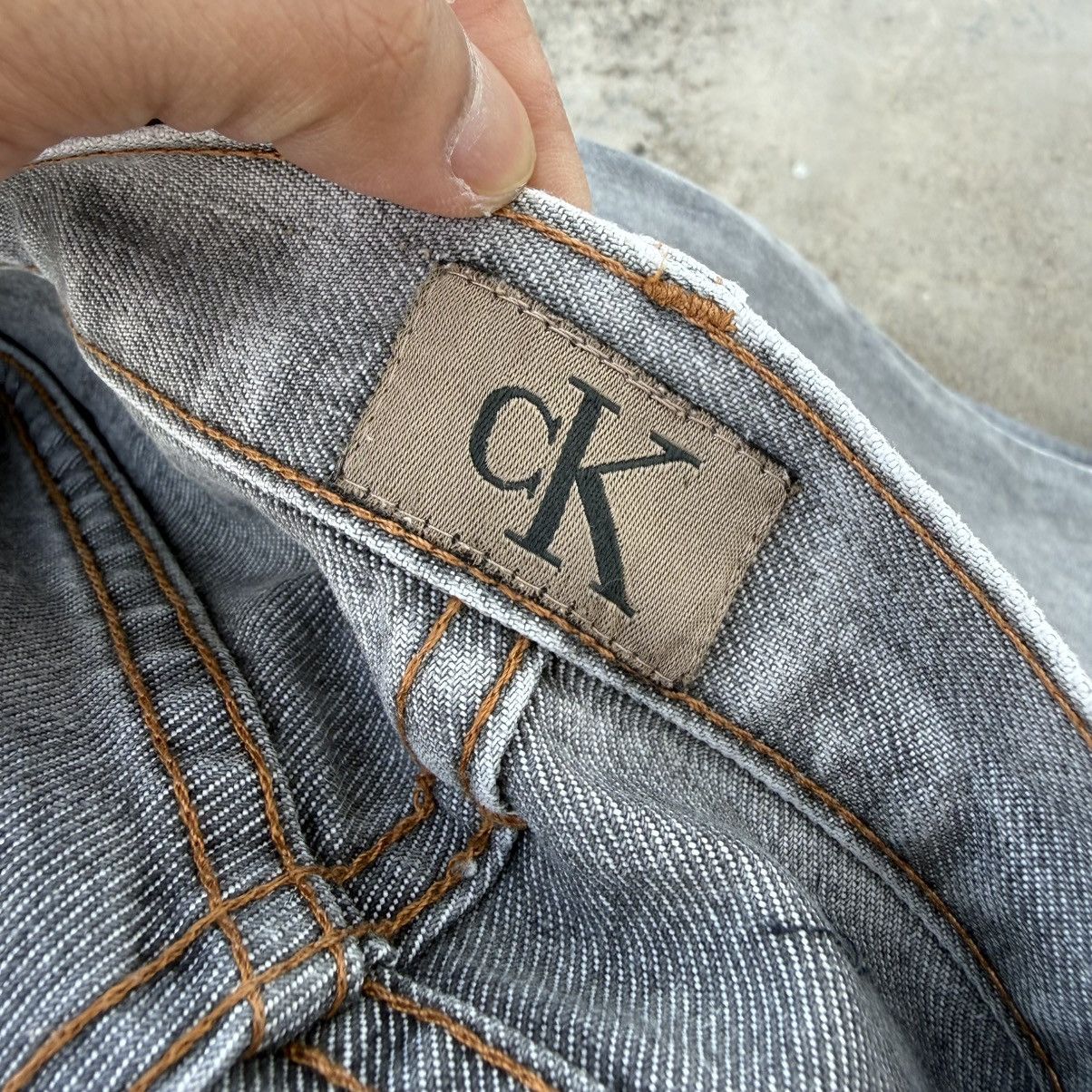 Japanese Brand Vintage CK Faded Gray Denim Jean Pants W33 Size US 33 - 10 Thumbnail