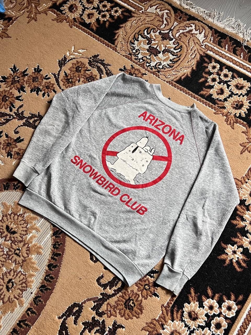 Other Vintage Snoopy Sweatshirt Schulz Arizona Rock Snowbird sz M Size US M / EU 48-50 / 2 - 12 Thumbnail