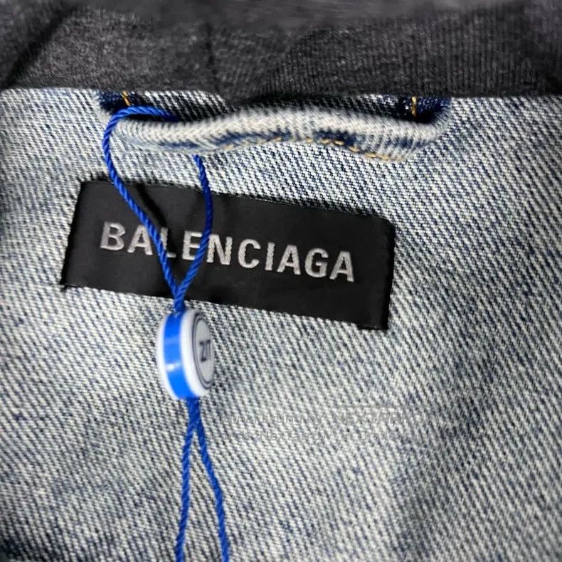 Balenciaga Balenciaga Denim Jacket Size S / US 4 / IT 40 - 3 Thumbnail
