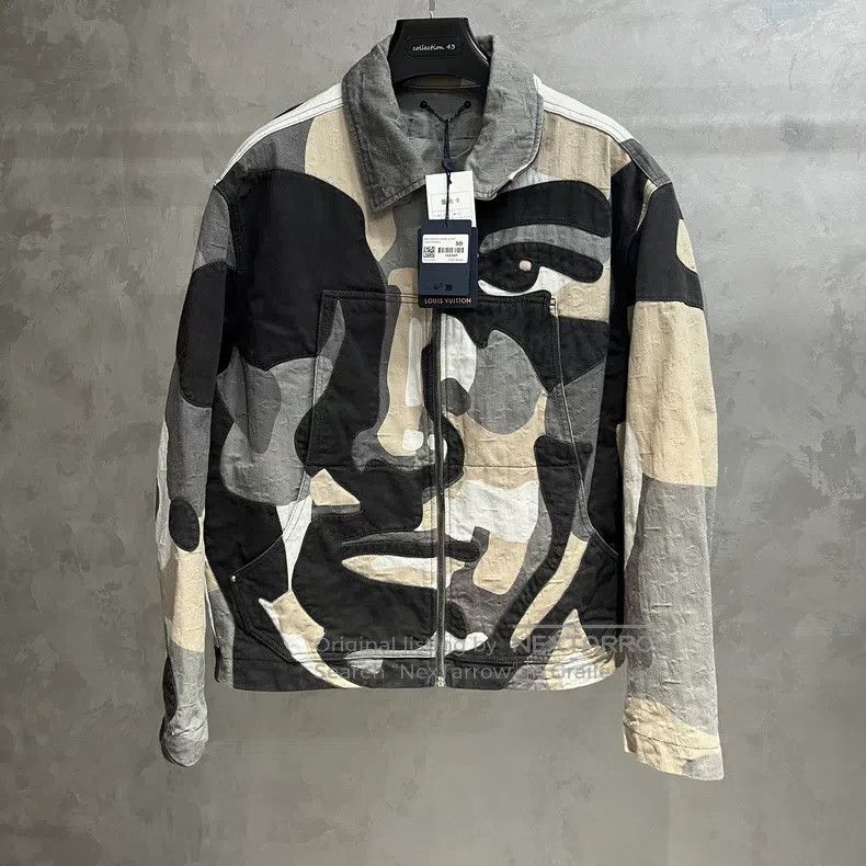 Louis Vuitton Louis Vuitton Multi-color geometric portrait collage denim Size US M / EU 48-50 / 2 - 1 Thumbnail