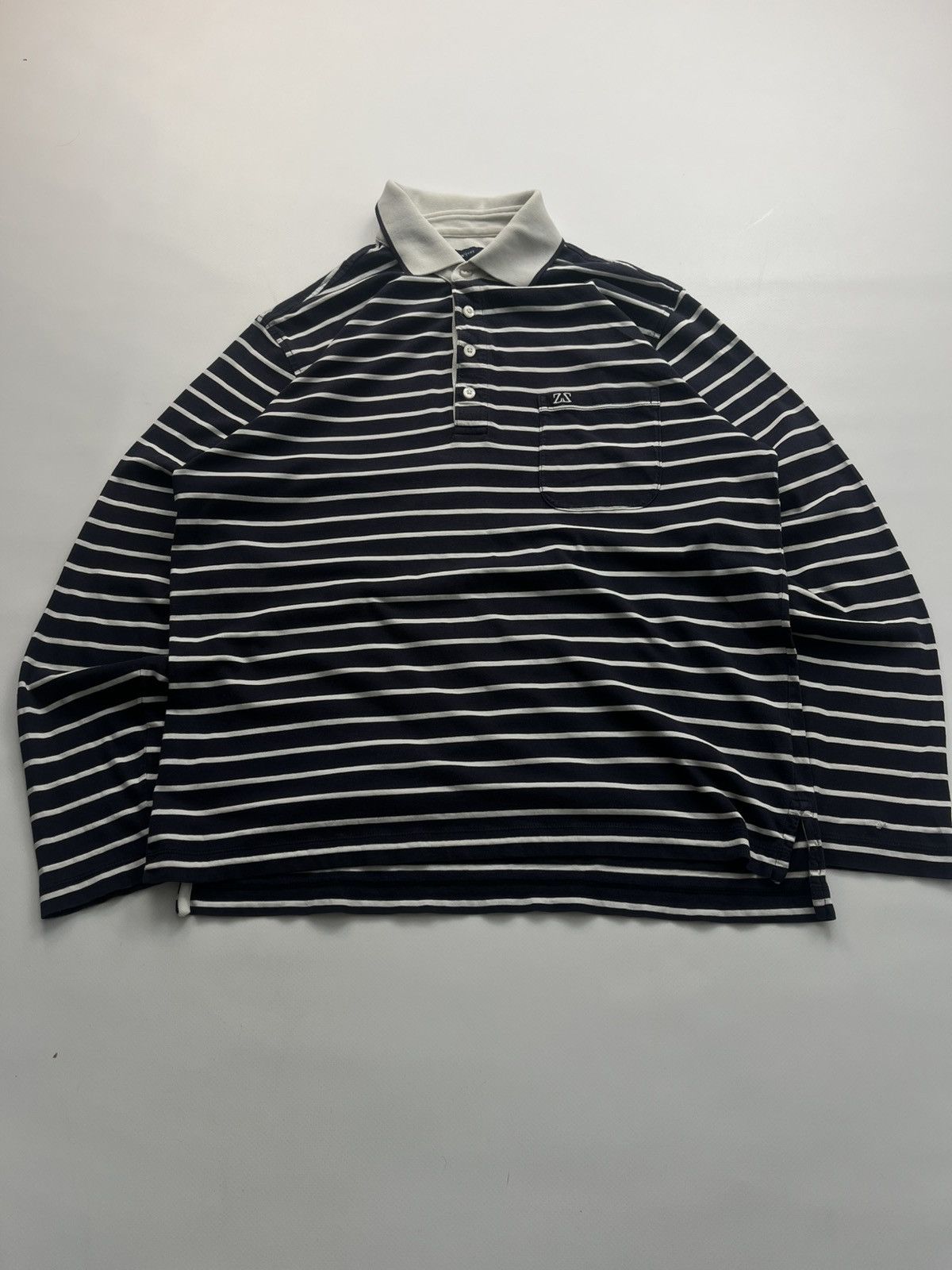 Ermenegildo Zegna × Z Zegna Zegna Sport long sleeve rugby sweatshirt size Large Size US L / EU 52-54 / 3 - 1 Thumbnail
