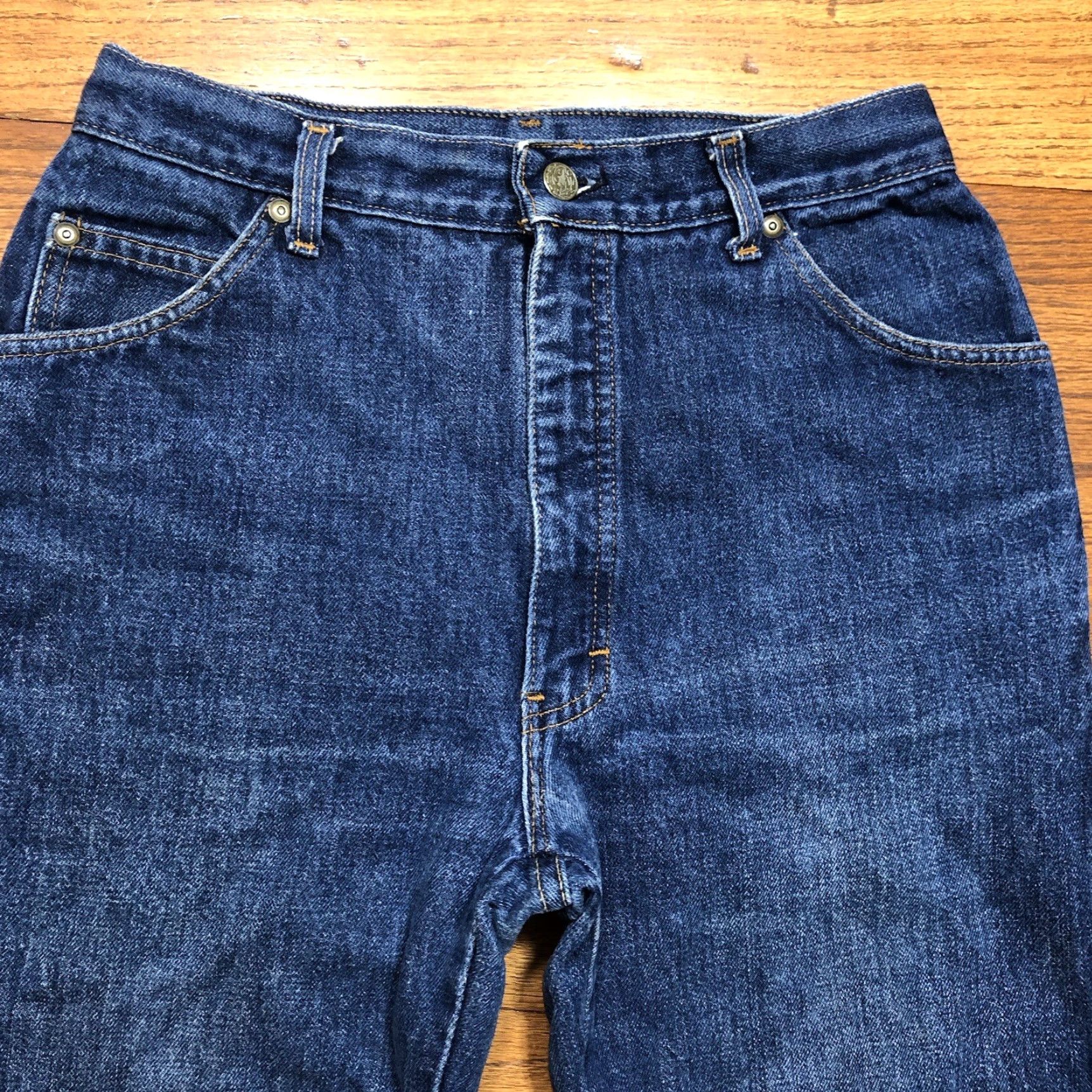 Vintage Vtg The Limited Jeans Women 14 Blue High Rise 5-Pocket Denim USA Talon Zipper Vintage 90s USA Mens? Size 36" / US 14 / IT 50 - 4 Thumbnail