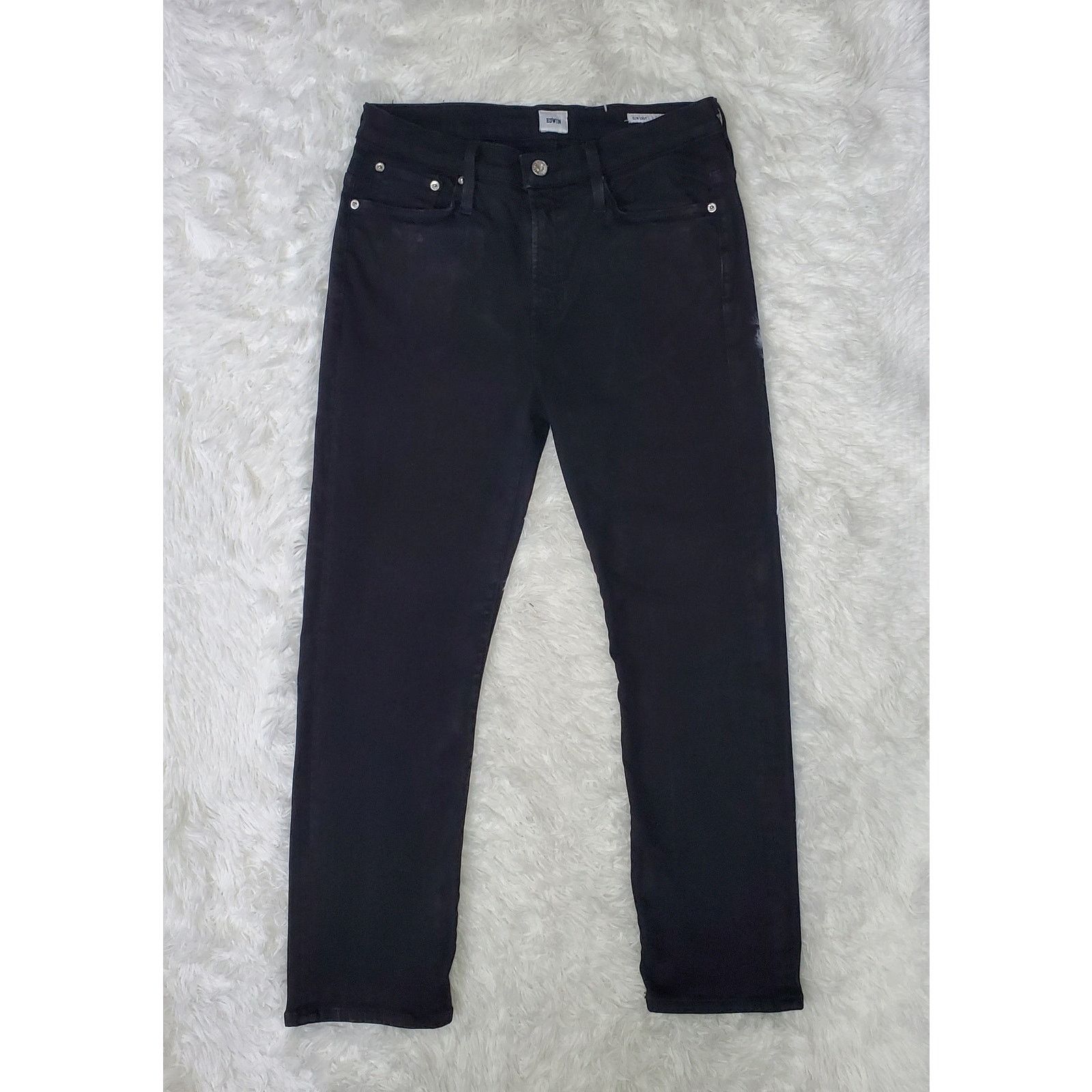Edwin Edwin Elin Straight Crop Jeans 29 / 8 Size 29" - 3 Thumbnail