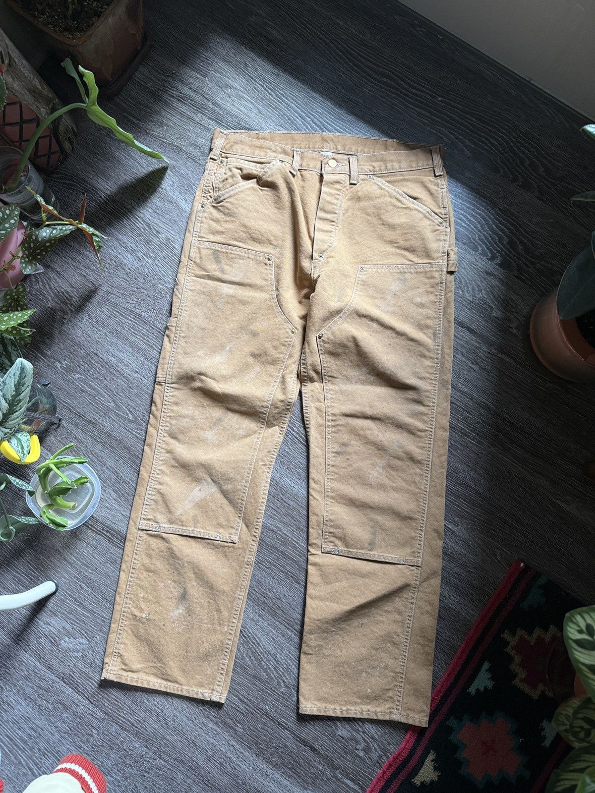 RRL Ralph Lauren RRL Hamilton double knee carpenter pant Size US 34 / EU 50 - 1 Thumbnail