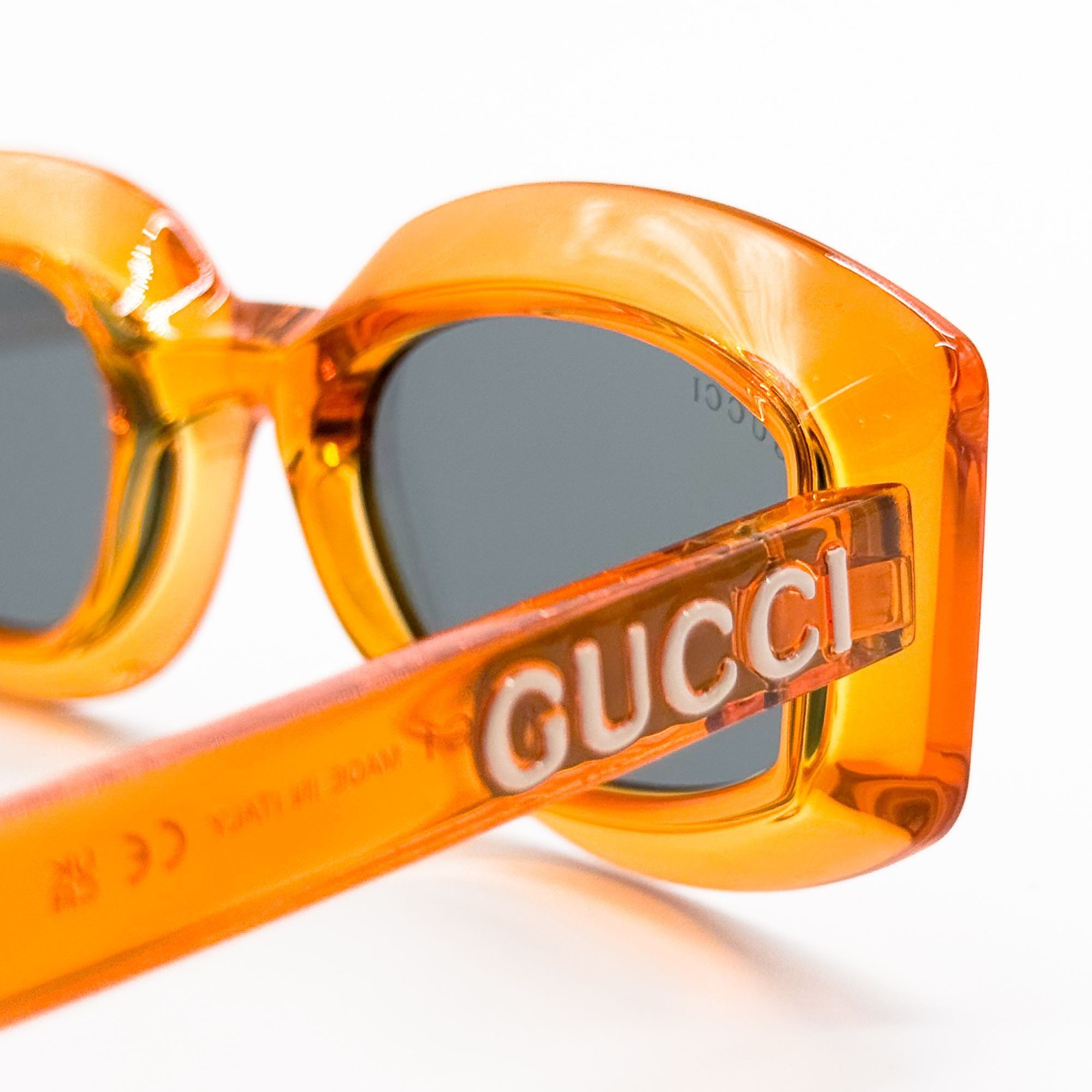 Gucci NEW GG1719S 005 GUCCI WOMEN ORANGE SUNGLASSES Size ONE SIZE - 6 Thumbnail