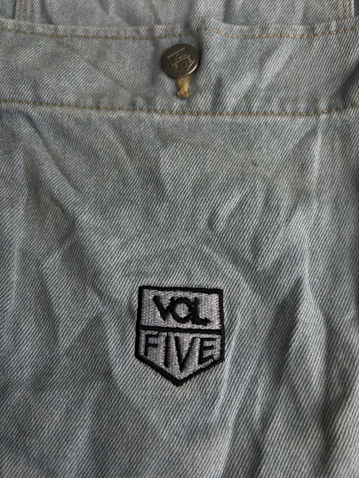 Ed Hardy Y2K Volume Five Gear Big 6 Pocket Baggy Jorts Denim Jeans Size US 32 / EU 48 - 5 Thumbnail