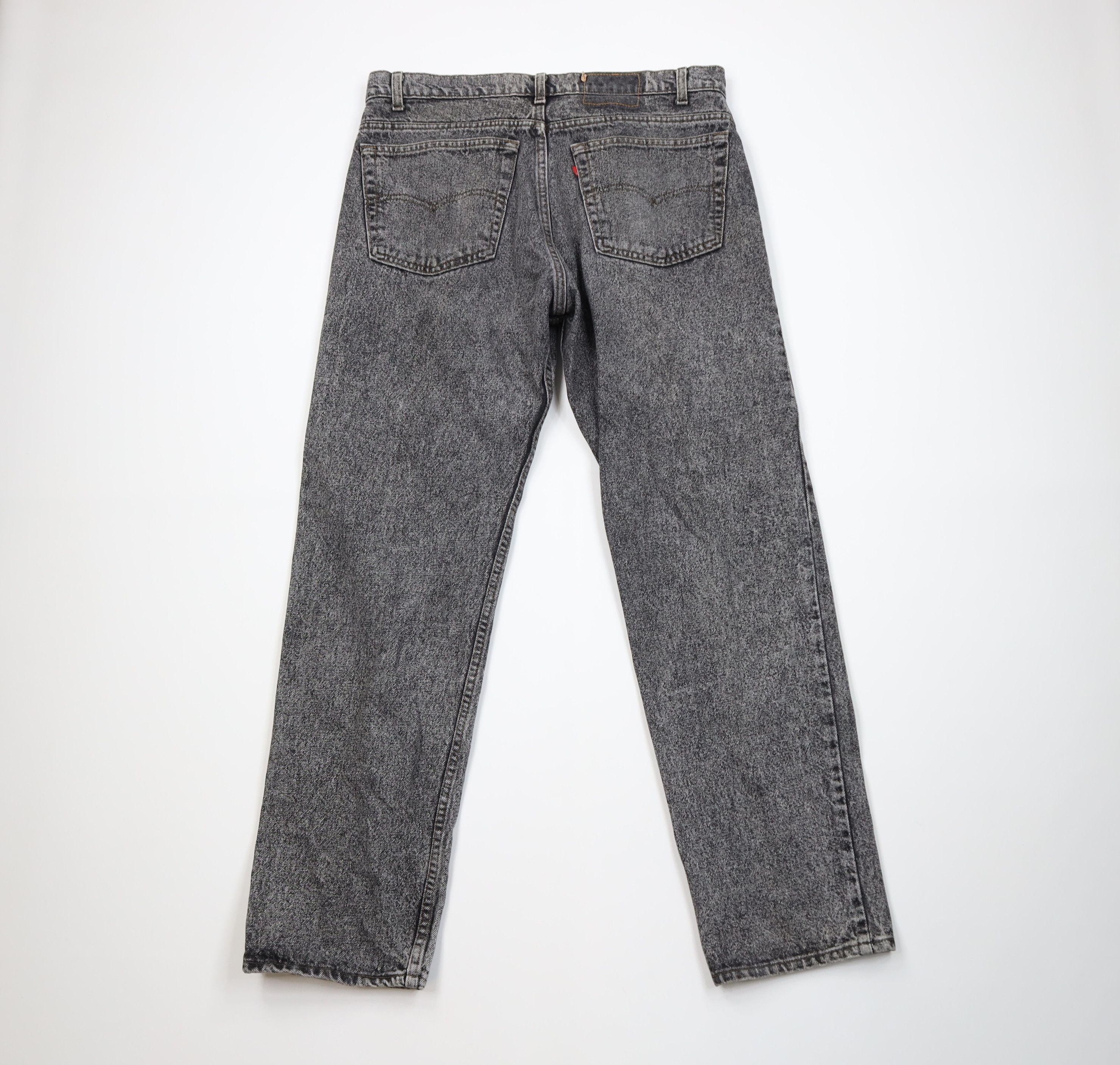 Levi's Vintage 80s Levis 505 Wash Regular Straight Leg Jeans USA Size US 38 / EU 54 - 10 Thumbnail