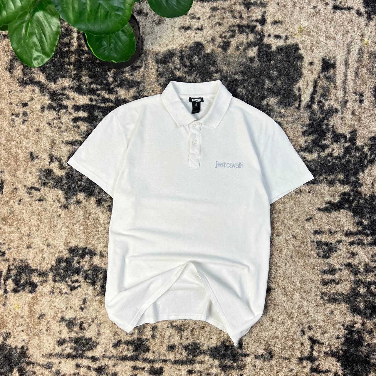 Just Cavalli Mini Logo Luxury Polo T-Shirt