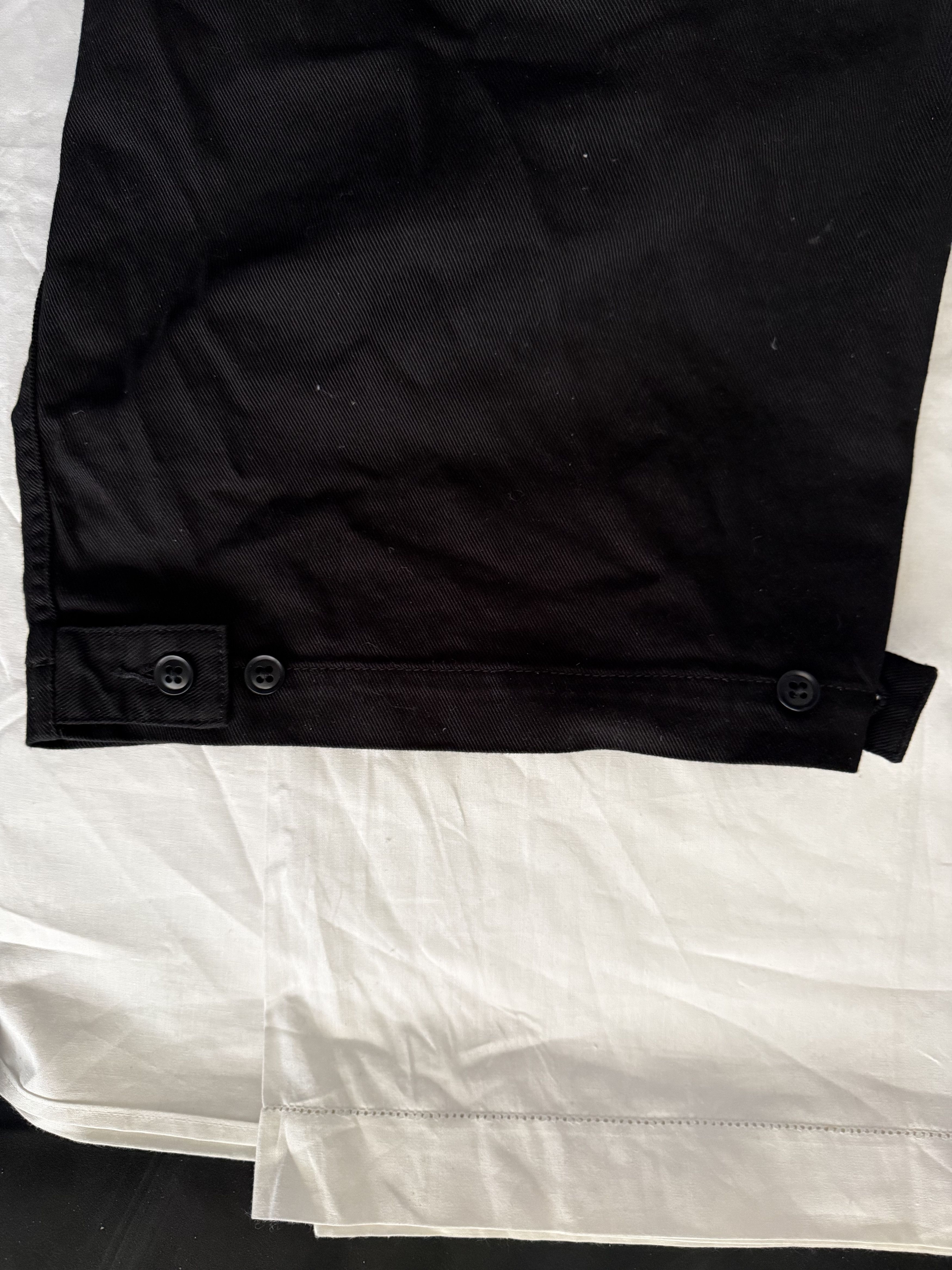 Yohji Yamamoto Black Scandal Katsuragi Work Overalls Size US 34 / EU 50 - 15 Thumbnail