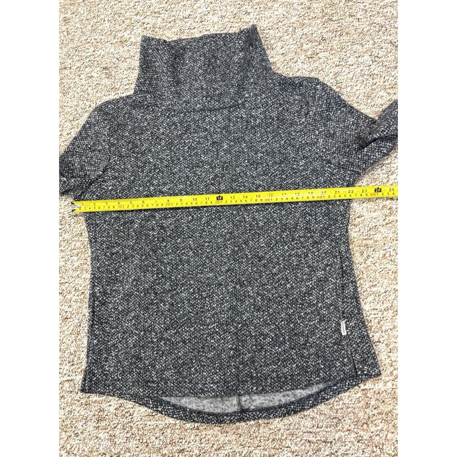 Avalanche Avalanche Shirt Womens M Gray Sweatshirt Grey Pullover Sweater Mock Neck Size M / US 6-8 / IT 42-44 - 3 Thumbnail