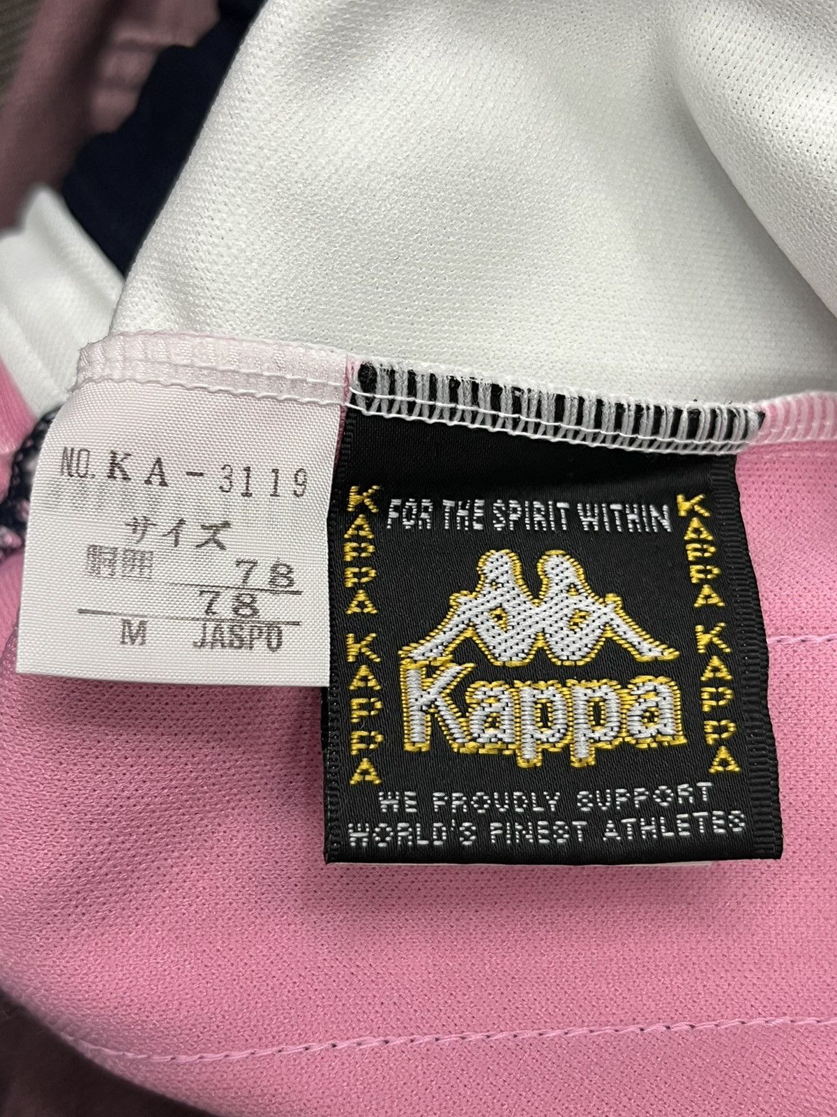 Kappa 🔥RARE 90’s RAPPER KAPPA SideTape Logo Polyester Shorts Size 29" - 7 Thumbnail