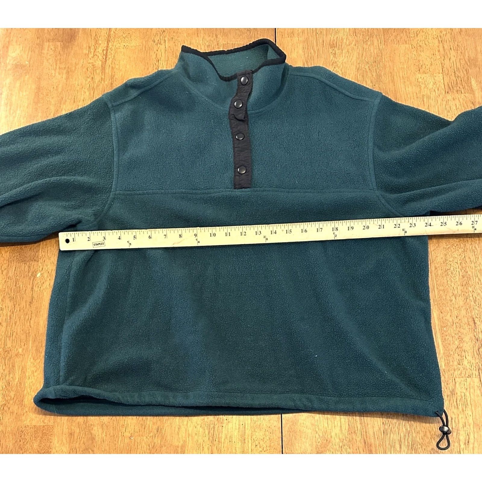 Vintage Woolrich Fleece Henley Jacket Women’s XL Green Regular Jacket Women XL Size XL / US 12-14 / IT 48-50 - 5 Thumbnail