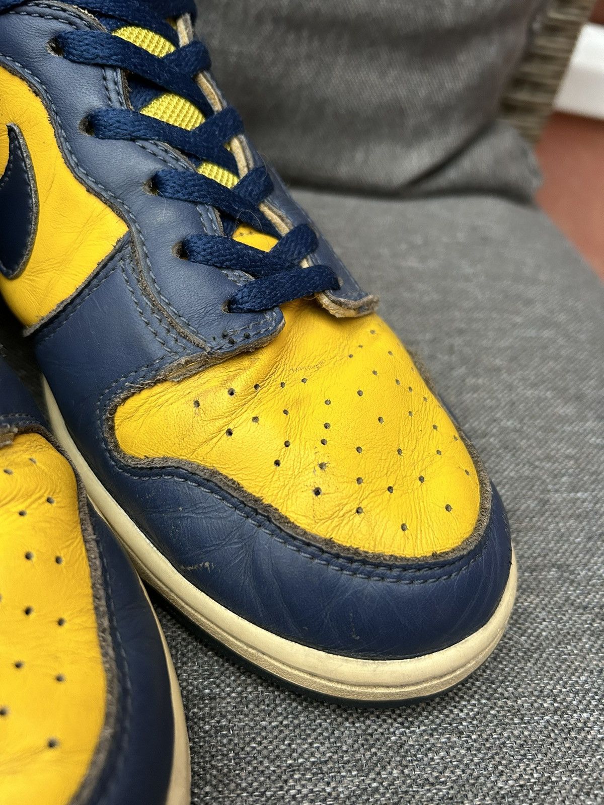 Vintage 2003 Nike Dunk High Michigan