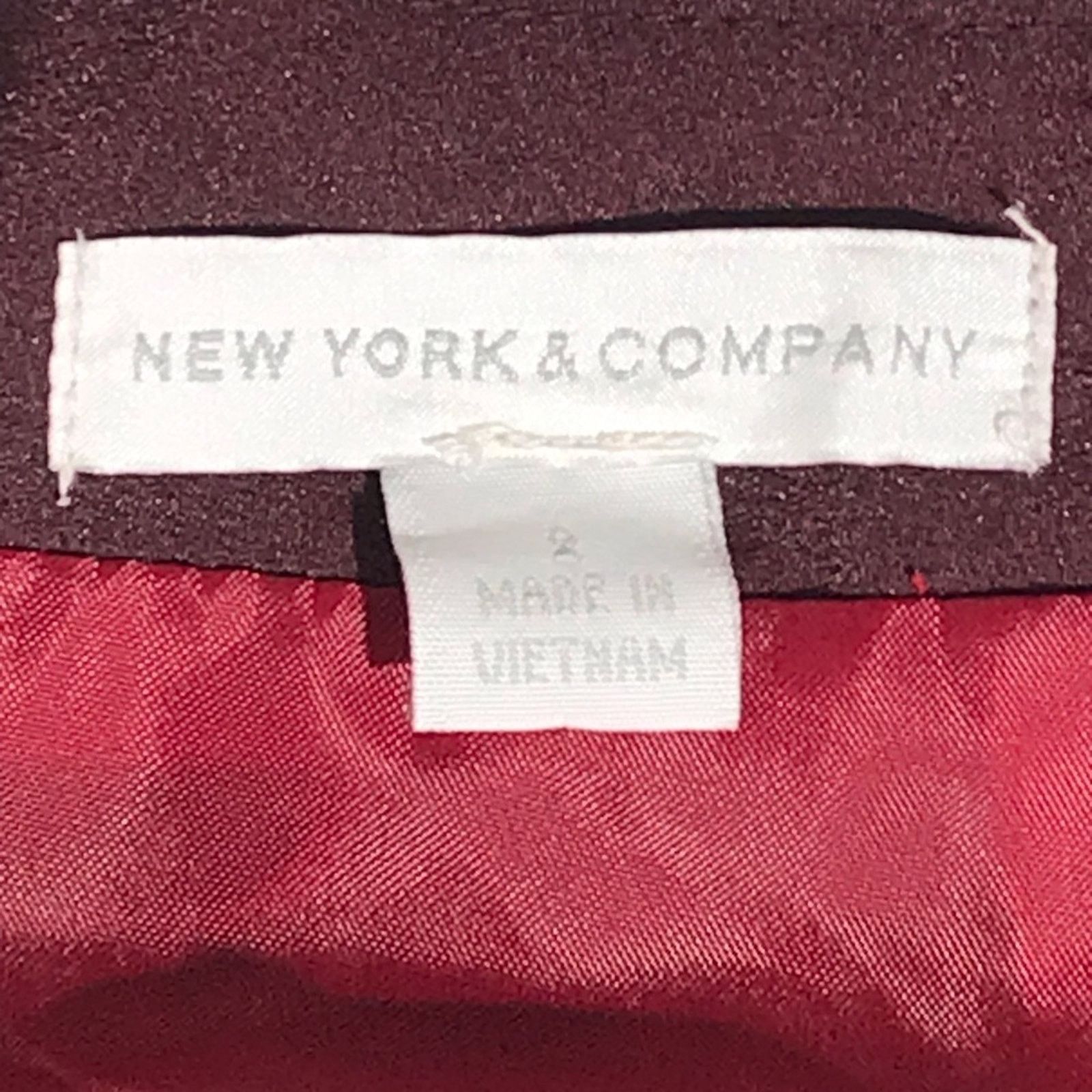 Other NY&Co Colorblock Pleated Mini Skirt Size 2 Size 26" / US 2 / IT 38 - 4 Thumbnail