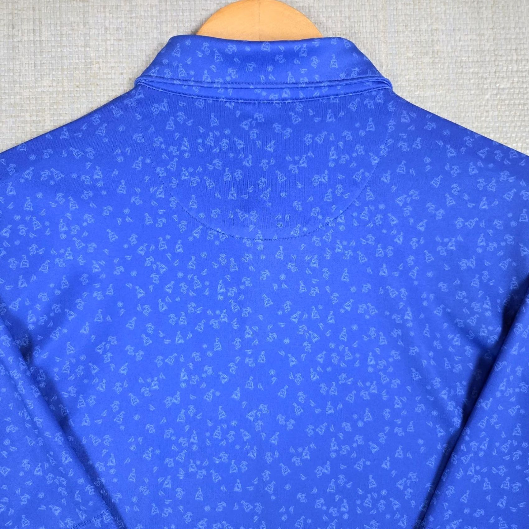 Peter Millar PETER MILLAR x CONWAY FARMS Tequila Lime Mens Polo Shirt Large Summer Comfort Size US L / EU 52-54 / 3 - 6 Thumbnail