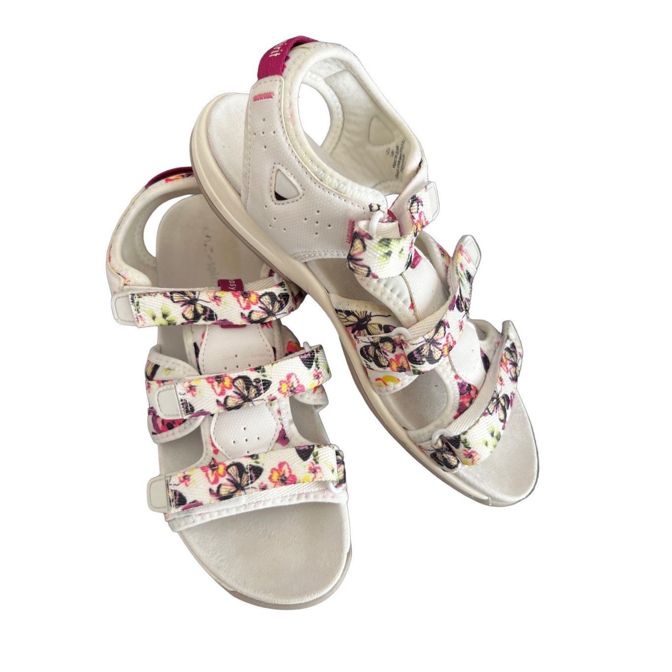ESPIRIT Easy Spirit Selocke Floral Adjustable Strappy Nylon Sandals Size US 8.5 / IT 38.5 - 1 Thumbnail